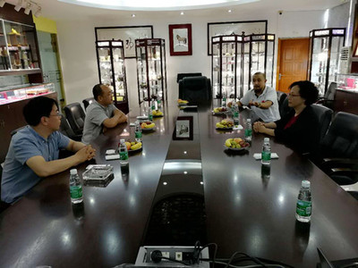 聚焦文化产业与贵金属融合 秘书处一行走访深圳市金宝盈文化股份有限公司