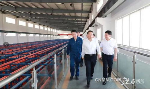 江西省委书记易炼红赴鹰潭调研有色金属产业链推进情况